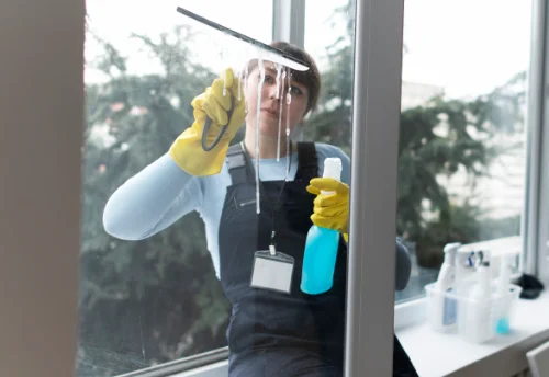 Nettoyage de vitres intérieures et extérieures à Trun